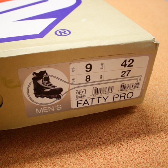 Vintage 90s K2 Fatty Pro Chris Dawes Inline Skates Men\'s 9 Aggressive OG Box main image 10